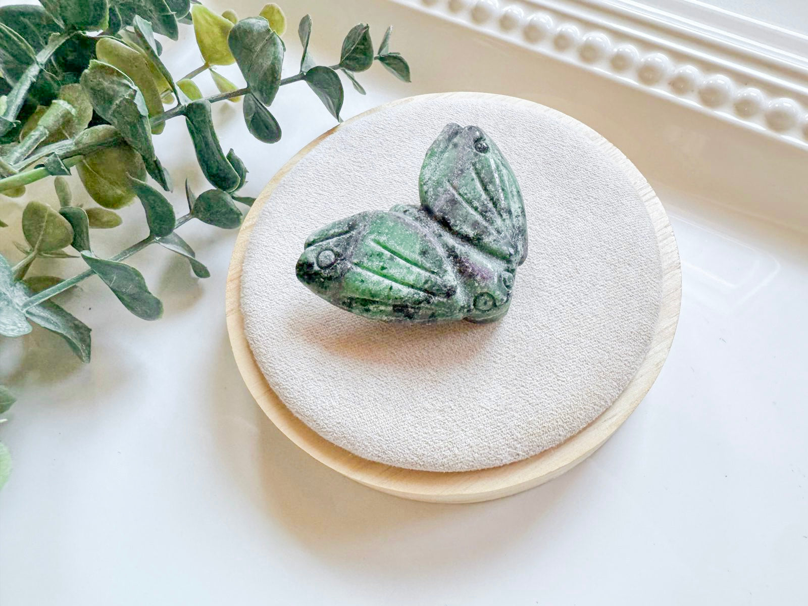 Crystal Moth Carving