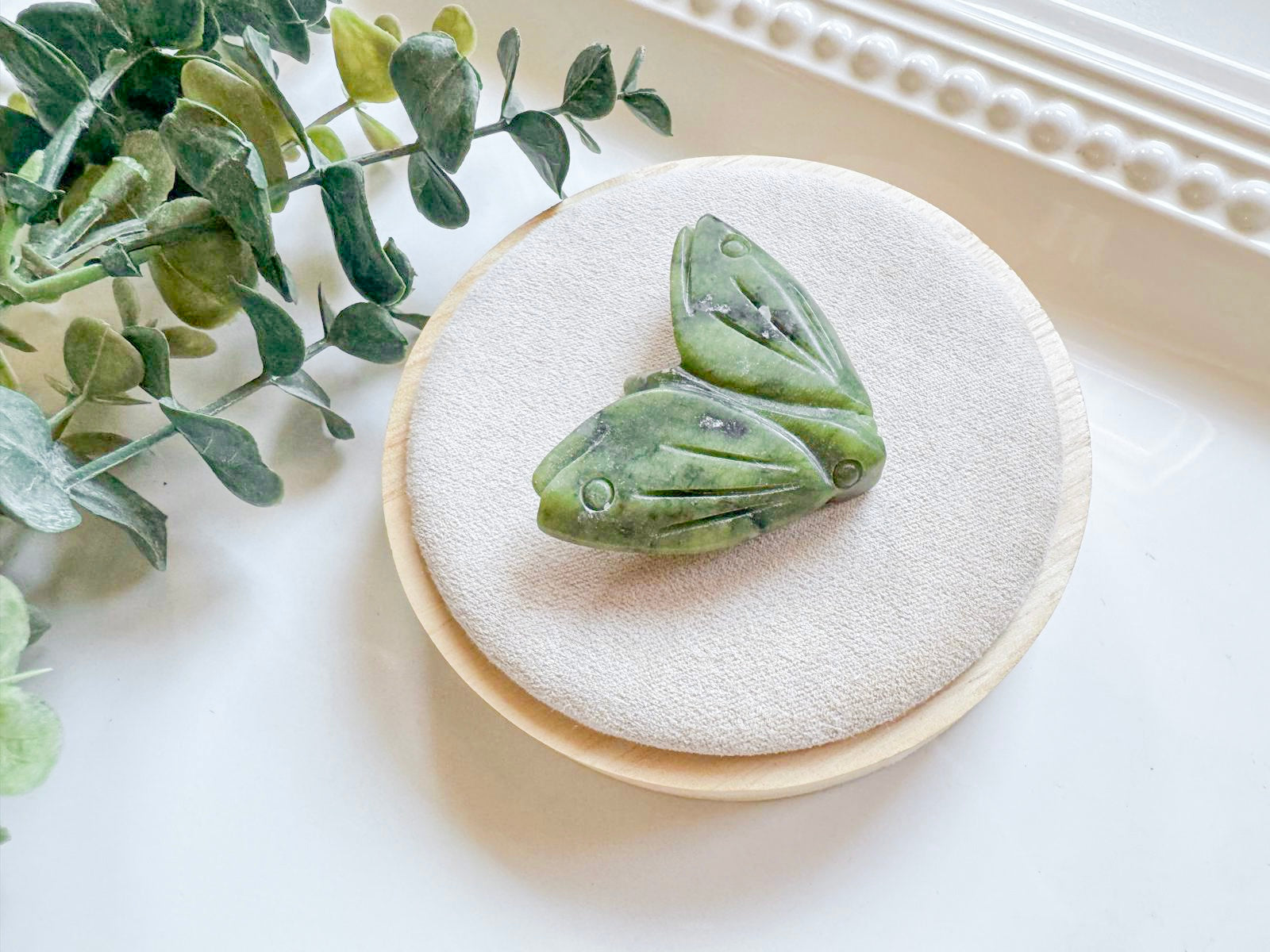 Crystal Moth Carving