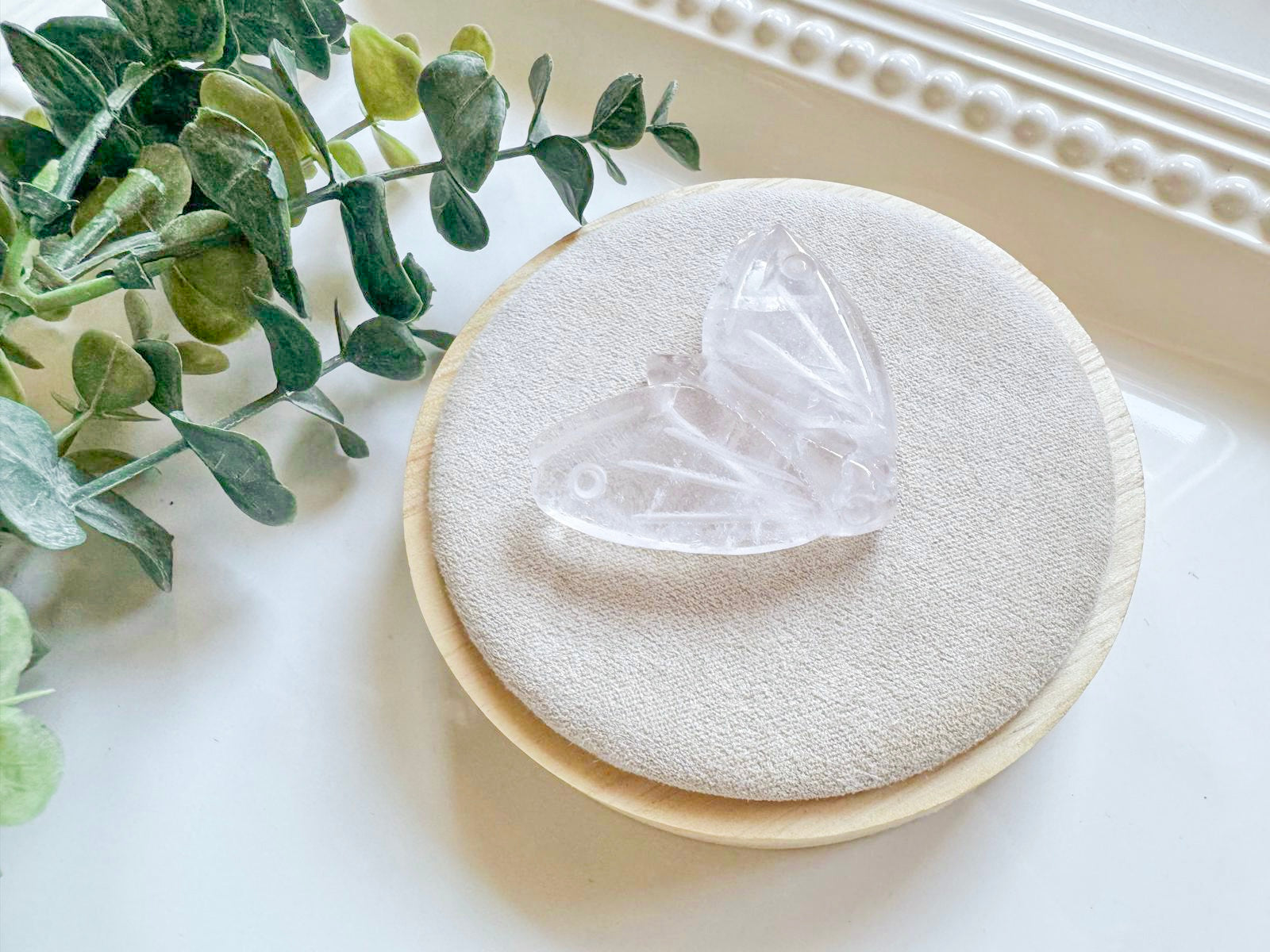 Crystal Moth Carving