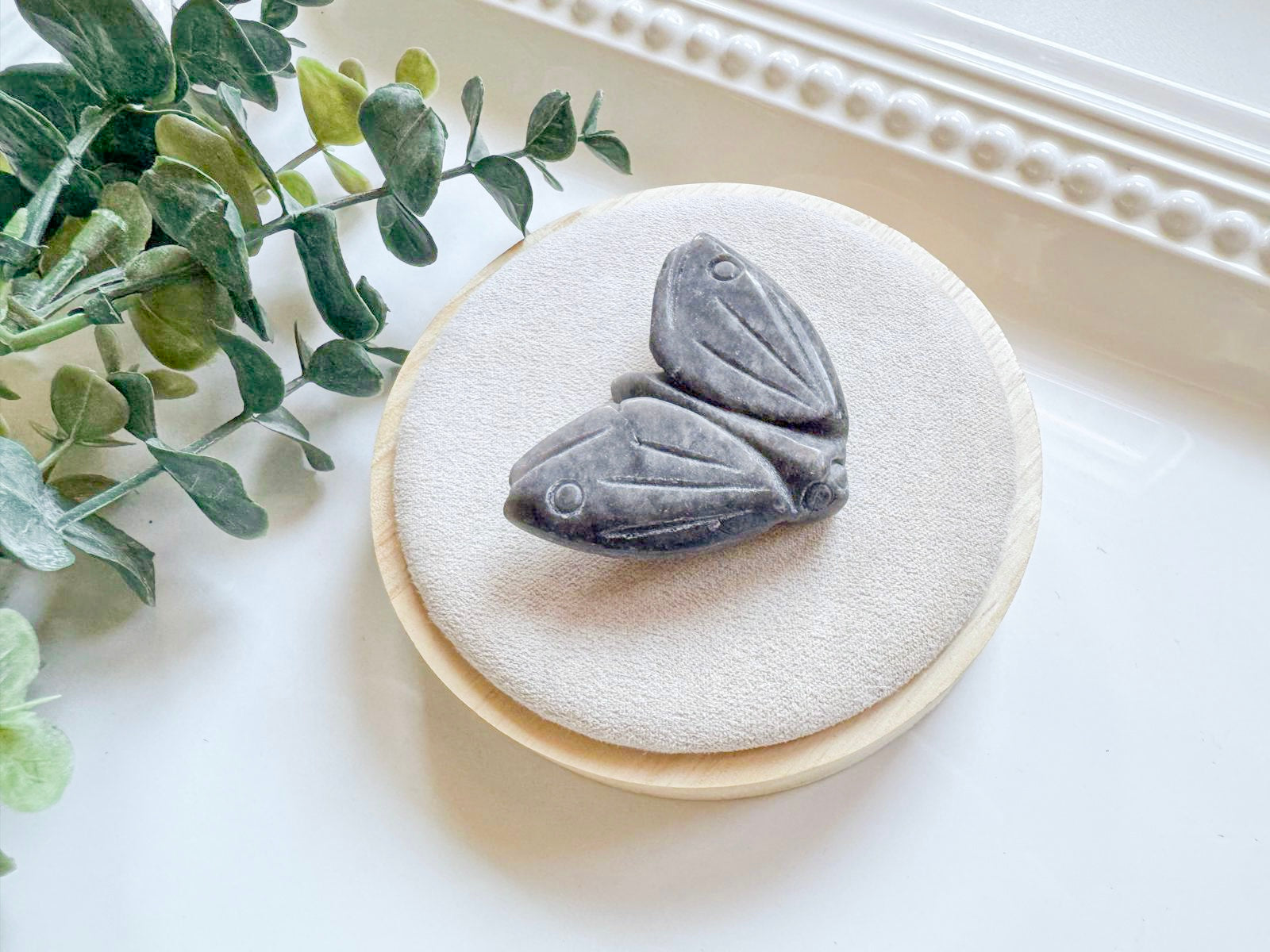 Crystal Moth Carving
