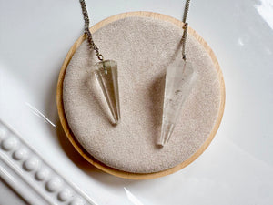 Crystal Pendulums