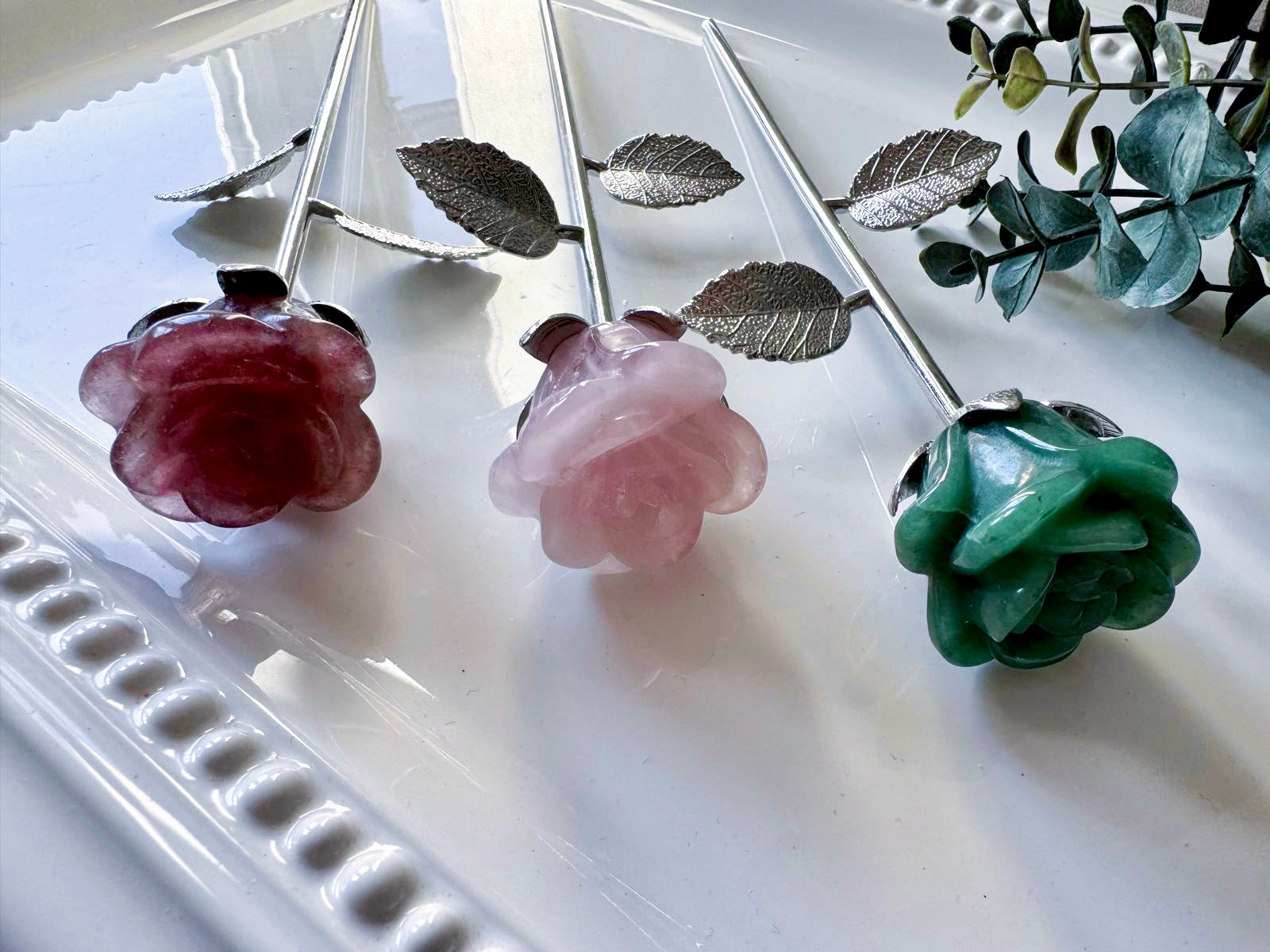 Crystal Rose || Silver