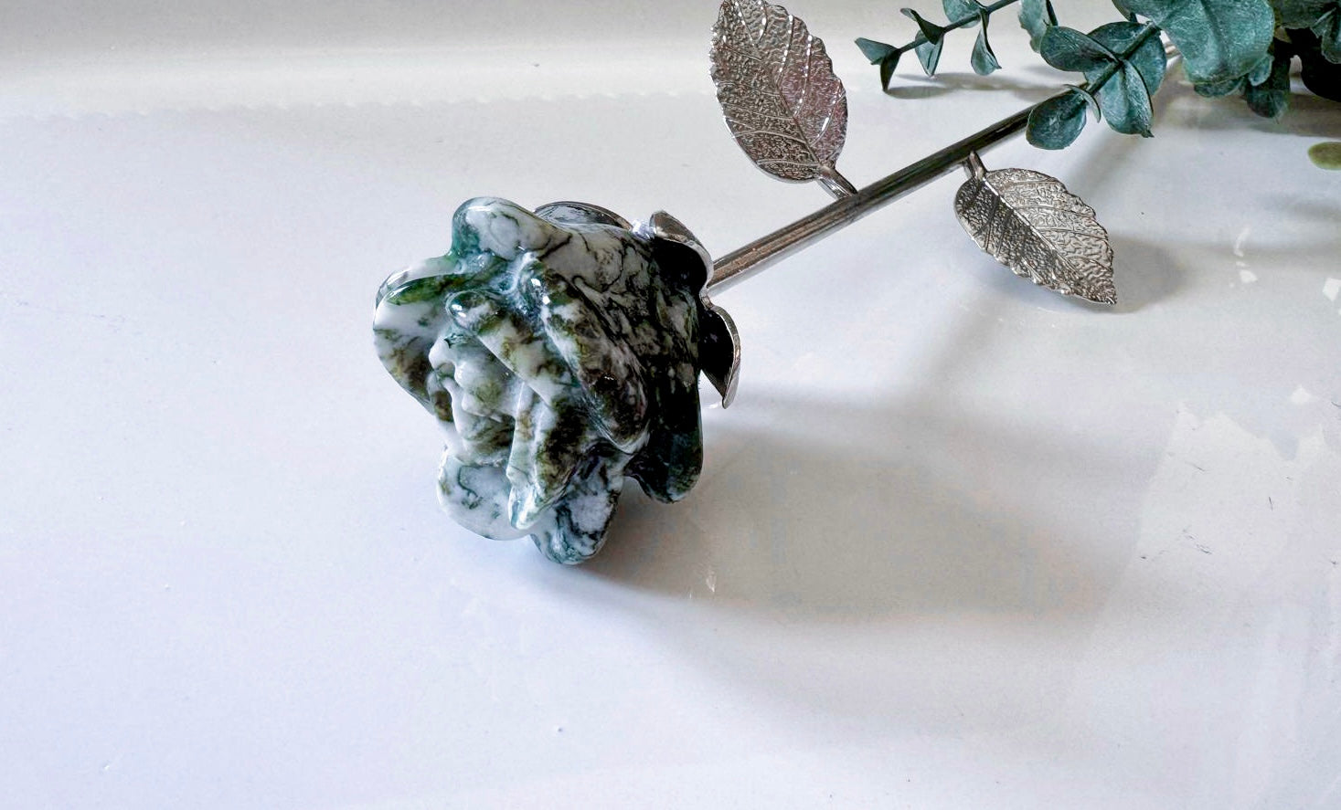 Crystal Rose || Silver