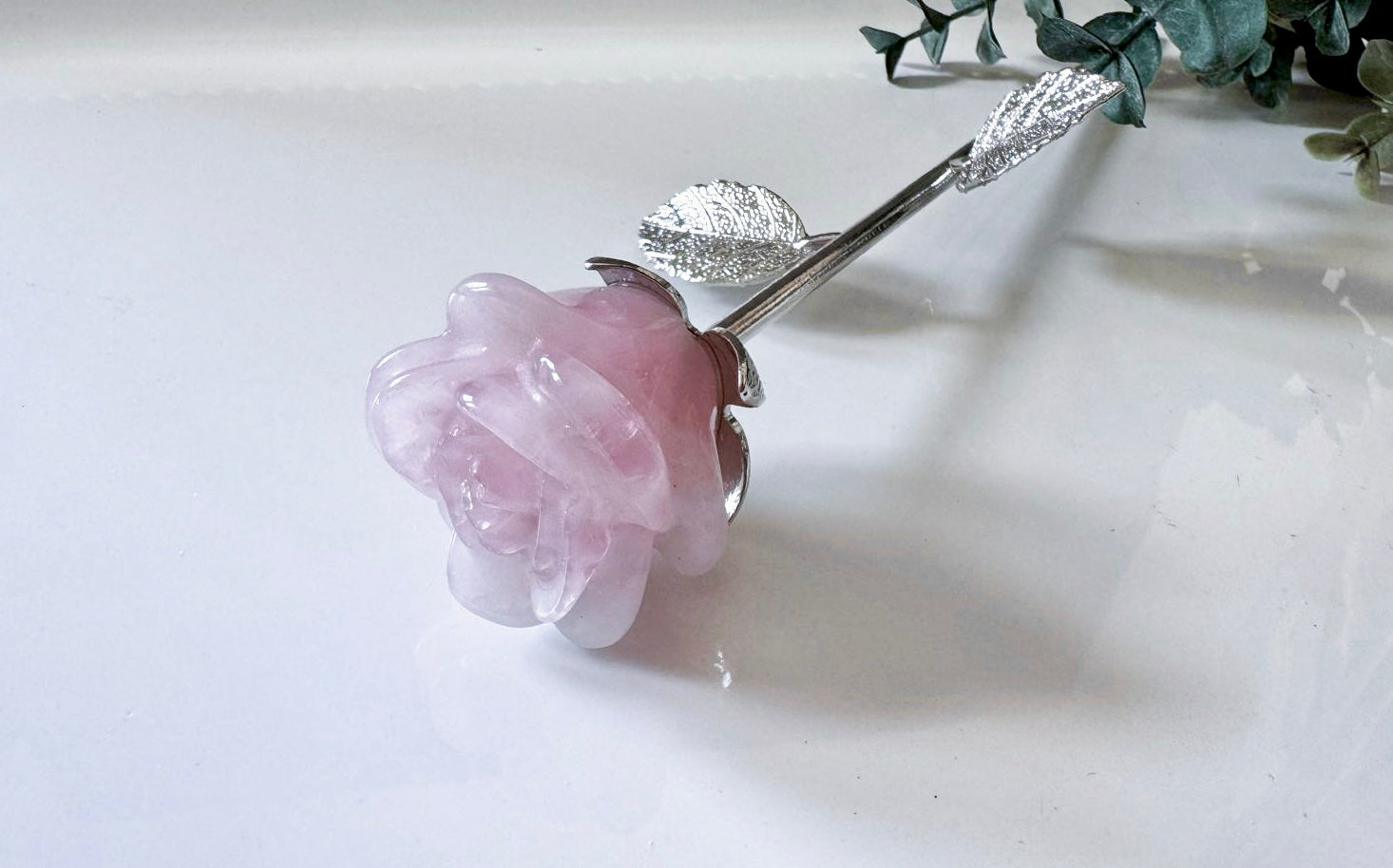 Crystal Rose || Silver