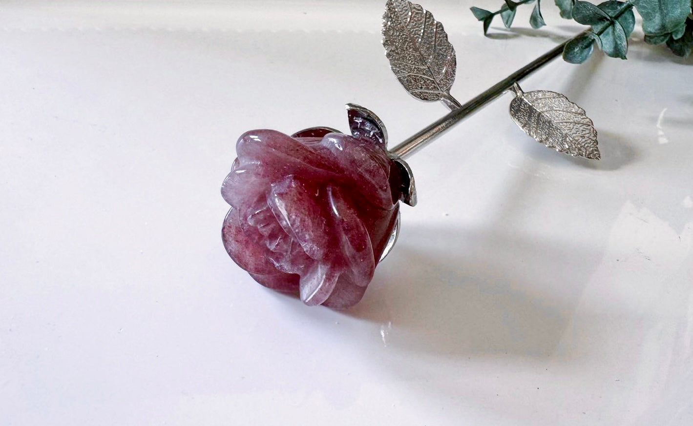 Crystal Rose || Silver