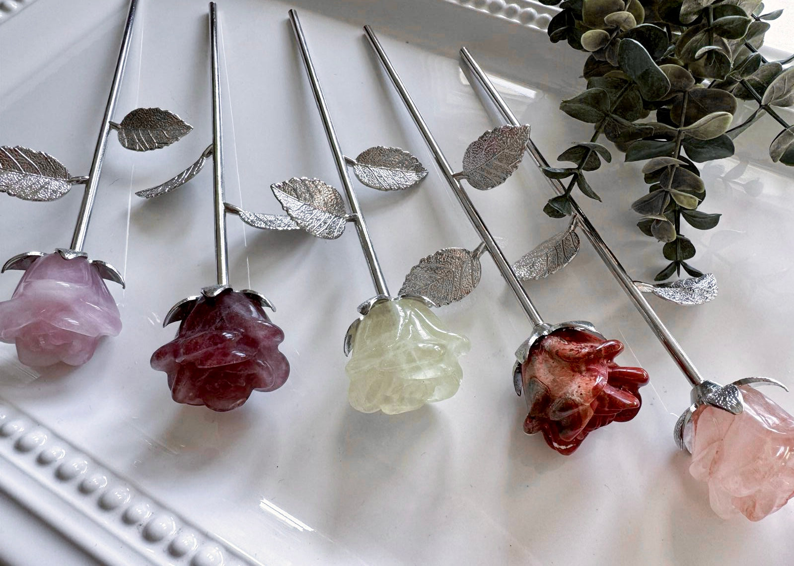 Crystal Rose || Silver