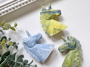 Crystal Unicorn Carvings || Peru