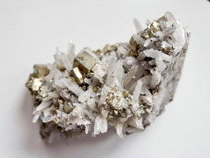 Cubic Pyrite with Quartz and Sphalerite Showstopper || Casapalca Mine, Peru