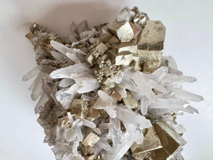 Cubic Pyrite with Quartz and Sphalerite Showstopper || Casapalca Mine, Peru