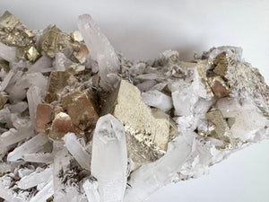 Cubic Pyrite with Quartz and Sphalerite Showstopper || Casapalca Mine, Peru