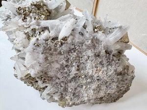 Cubic Pyrite with Quartz and Sphalerite Showstopper || Casapalca Mine, Peru