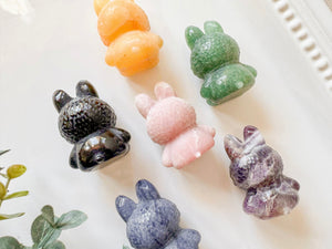 Cute Monster Sprite Crystal Carving