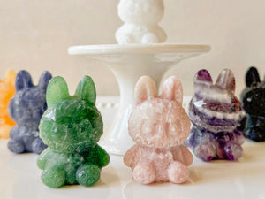 Cute Monster Sprite Crystal Carving