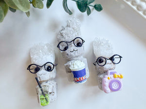 Cute Stone Cluster Critter || Clear Quartz