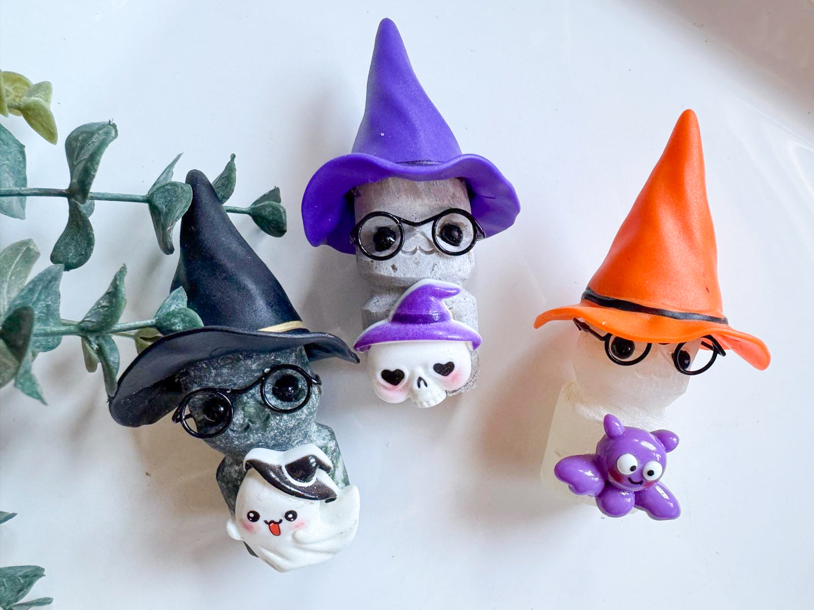 Cute Stone Critter Wizards