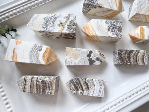 Dendritic Orange Calcite Point
