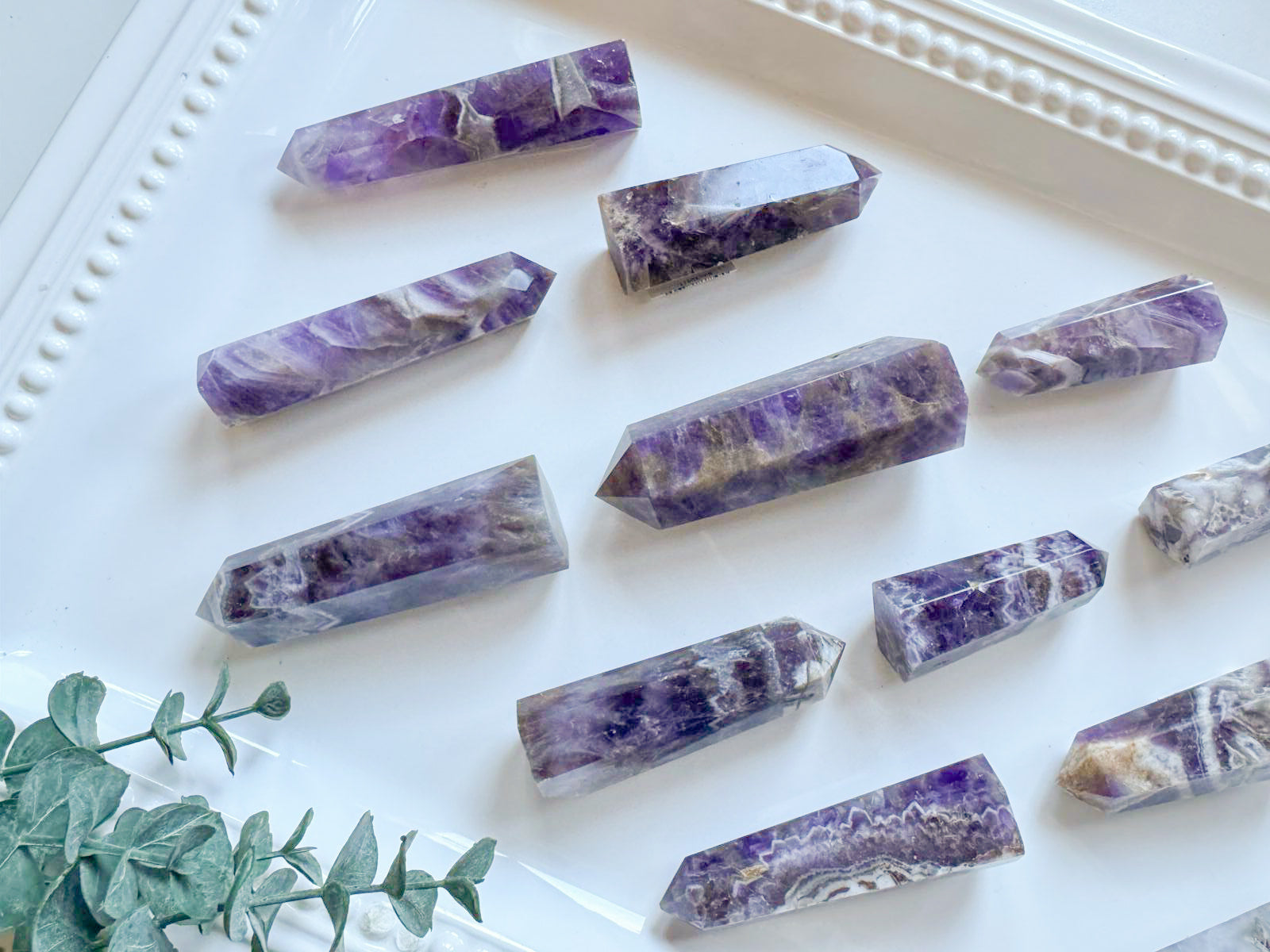 Dream (Chevron) Amethyst Points || Special Buy!
