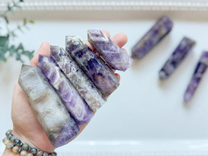 Dream (Chevron) Amethyst Points || Special Buy!