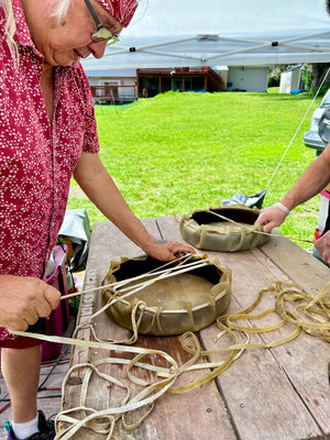 Drum Making Workshop with Mr. Charging Crow
