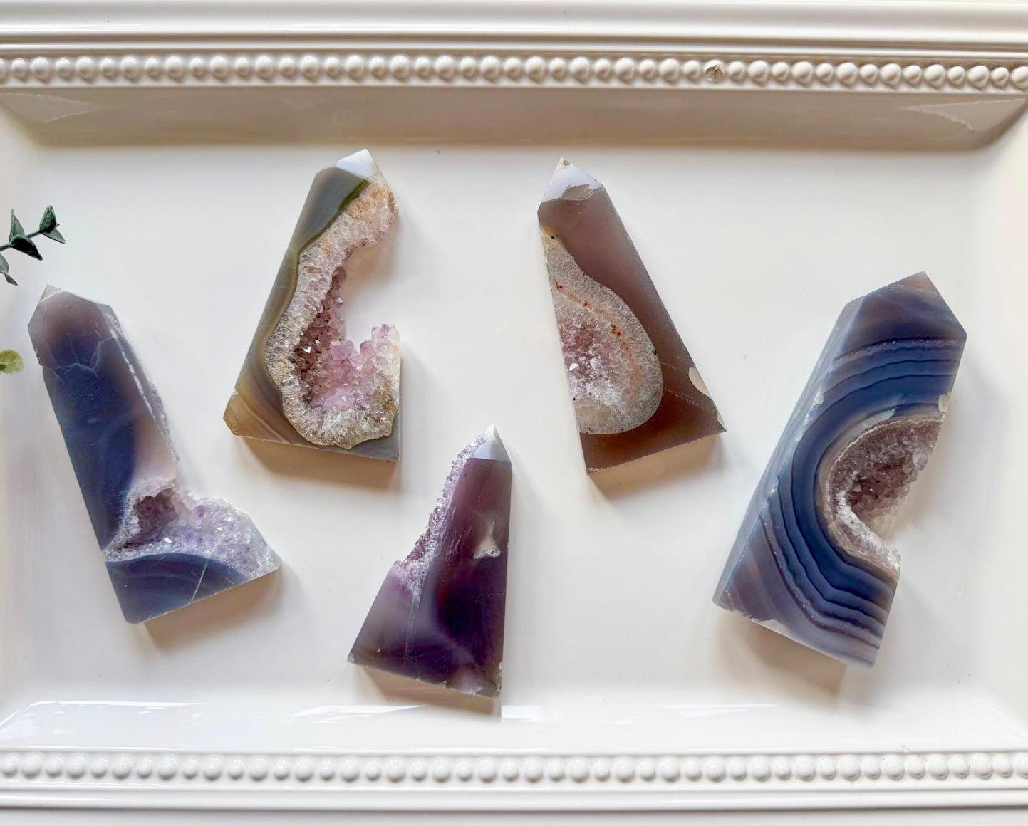 Druzy Agate Point Large