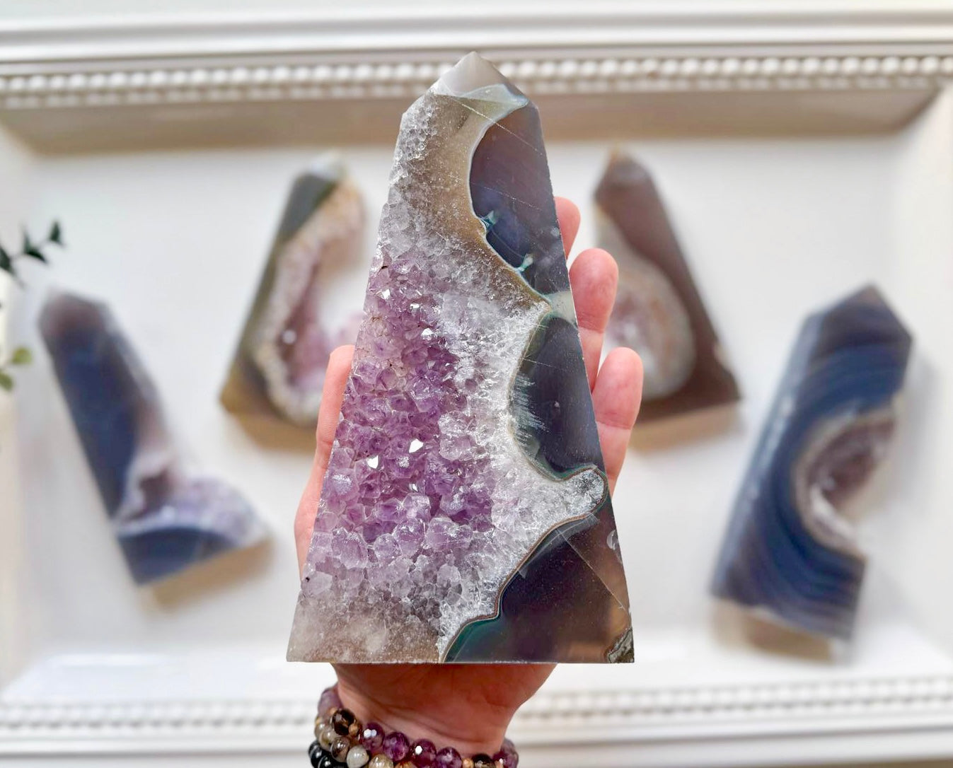 Druzy Agate Point Large