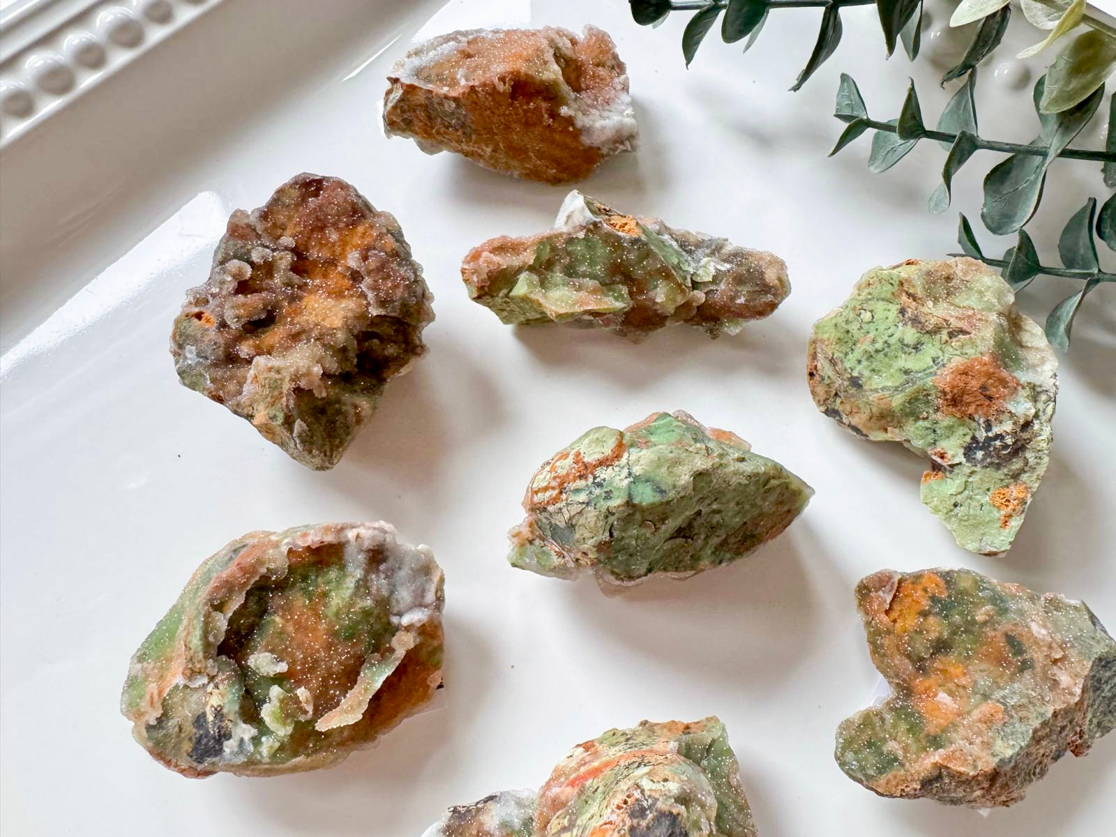 Druzy Chrome Chalcedony || Bilecik, Turkey