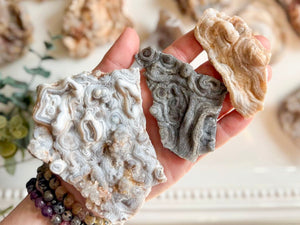 Druzy Mermaid Chalcedony || Brazil