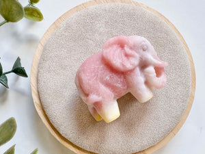 Elephant Crystal Carving || 1.75"