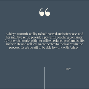 Embodiment Coaching Session with Ashley