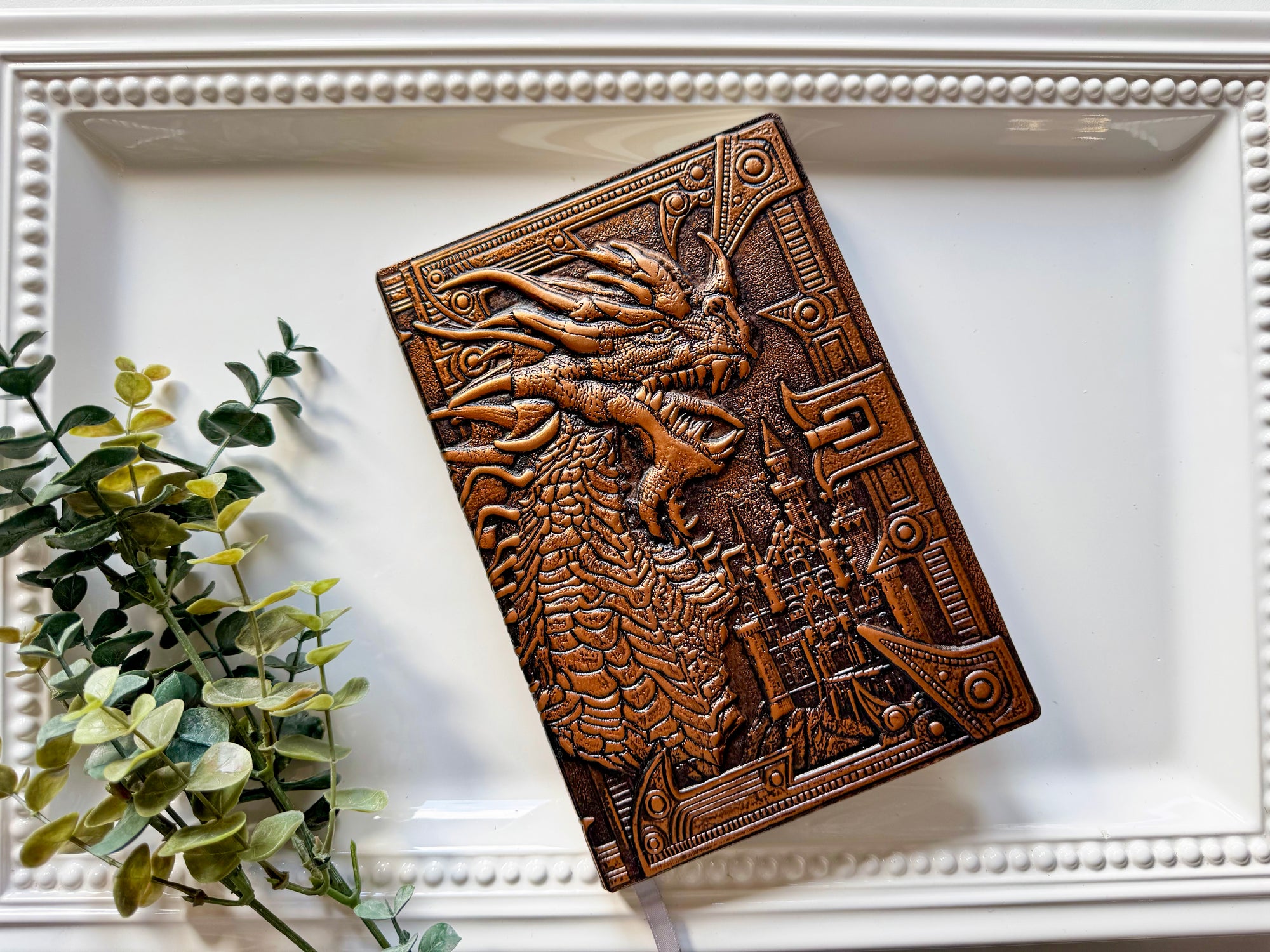Embossed Hardcover Dragon Journal