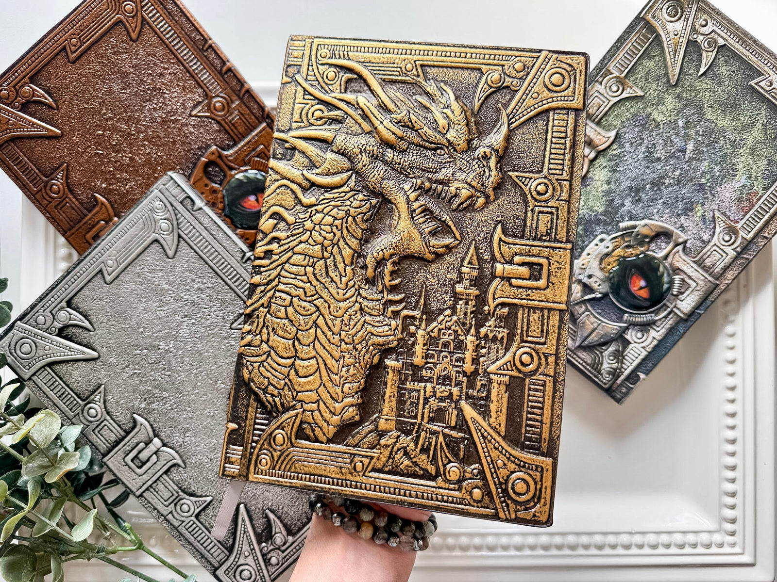 Embossed Hardcover Dragon Journal