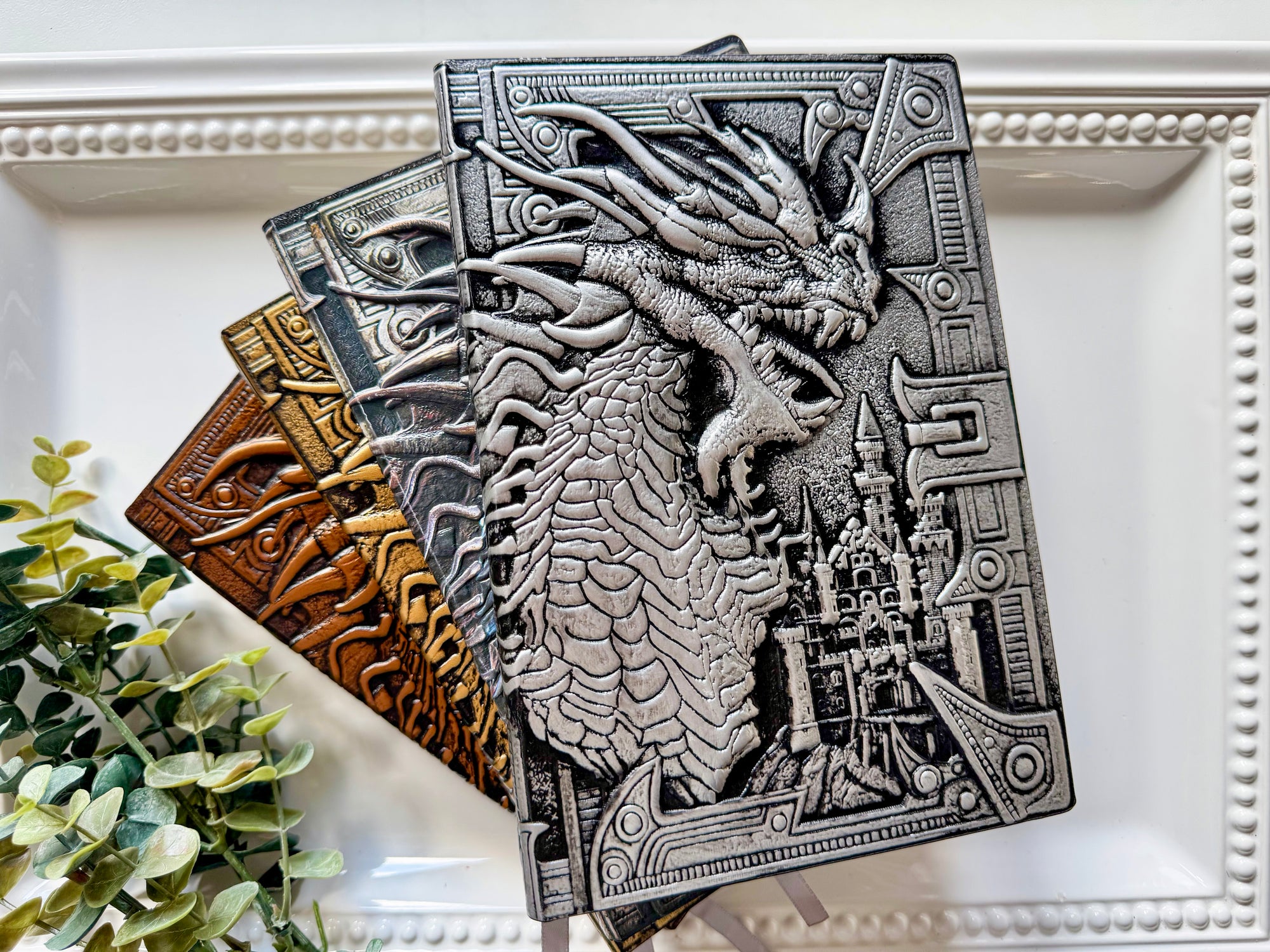 Embossed Hardcover Dragon Journal