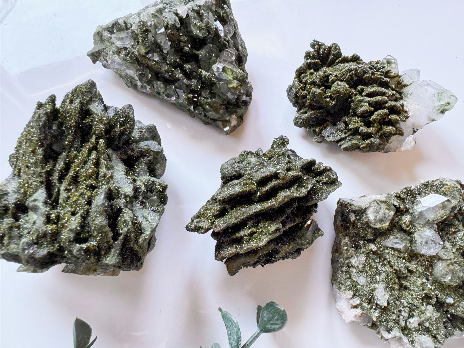 Epidote in Quartz || Turkey