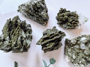 Epidote in Quartz || Turkey