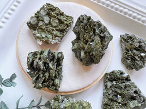 Epidote in Quartz || Turkey
