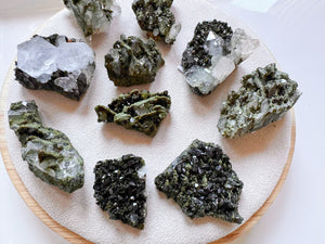 Epidote in Quartz || Turkey