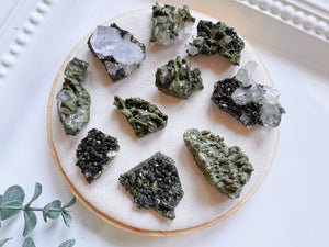 Epidote in Quartz || Turkey