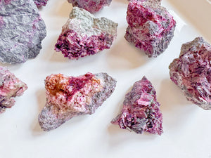 Erythrite Raw Specimens || Morocco || Rare