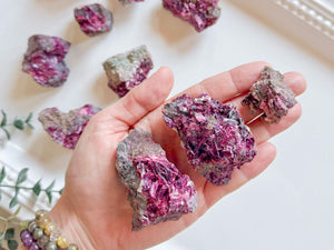 Erythrite Raw Specimens || Morocco || Rare