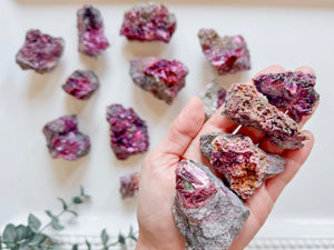 Erythrite Raw Specimens || Morocco || Rare