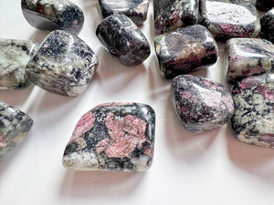 Eudialyte Tumbled Stone || Grade AA