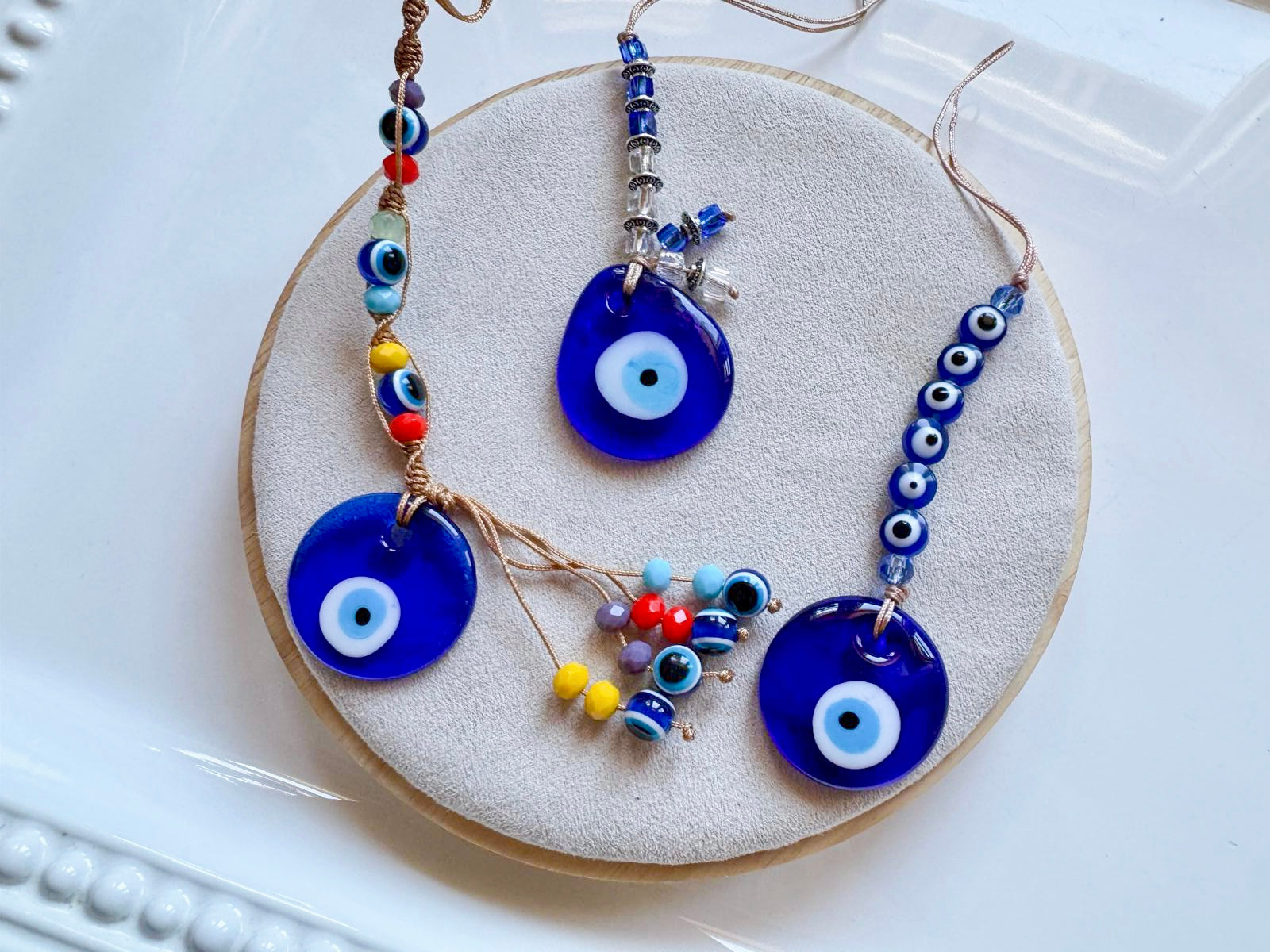 Evil Eye Knotted Hanger