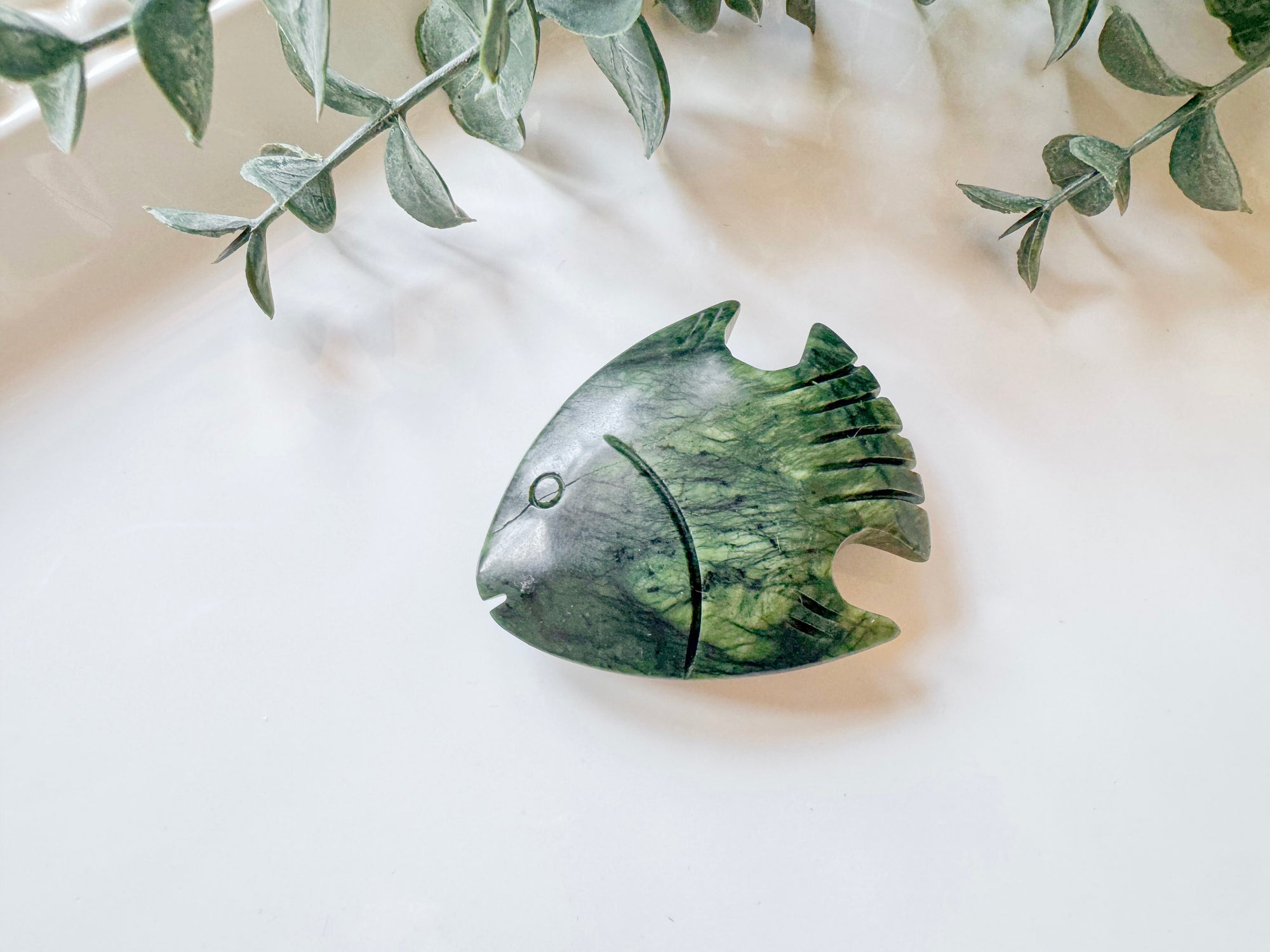 Fish Crystal Carving || 2"