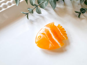 Fish Crystal Carving || 2"