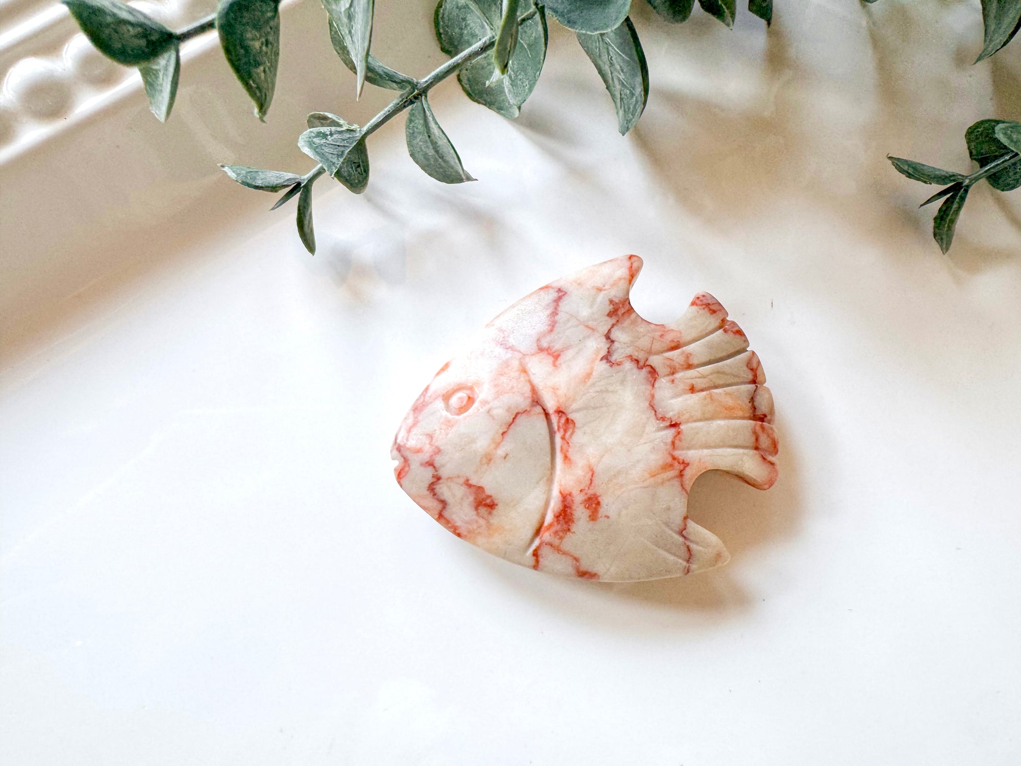 Fish Crystal Carving || 2"