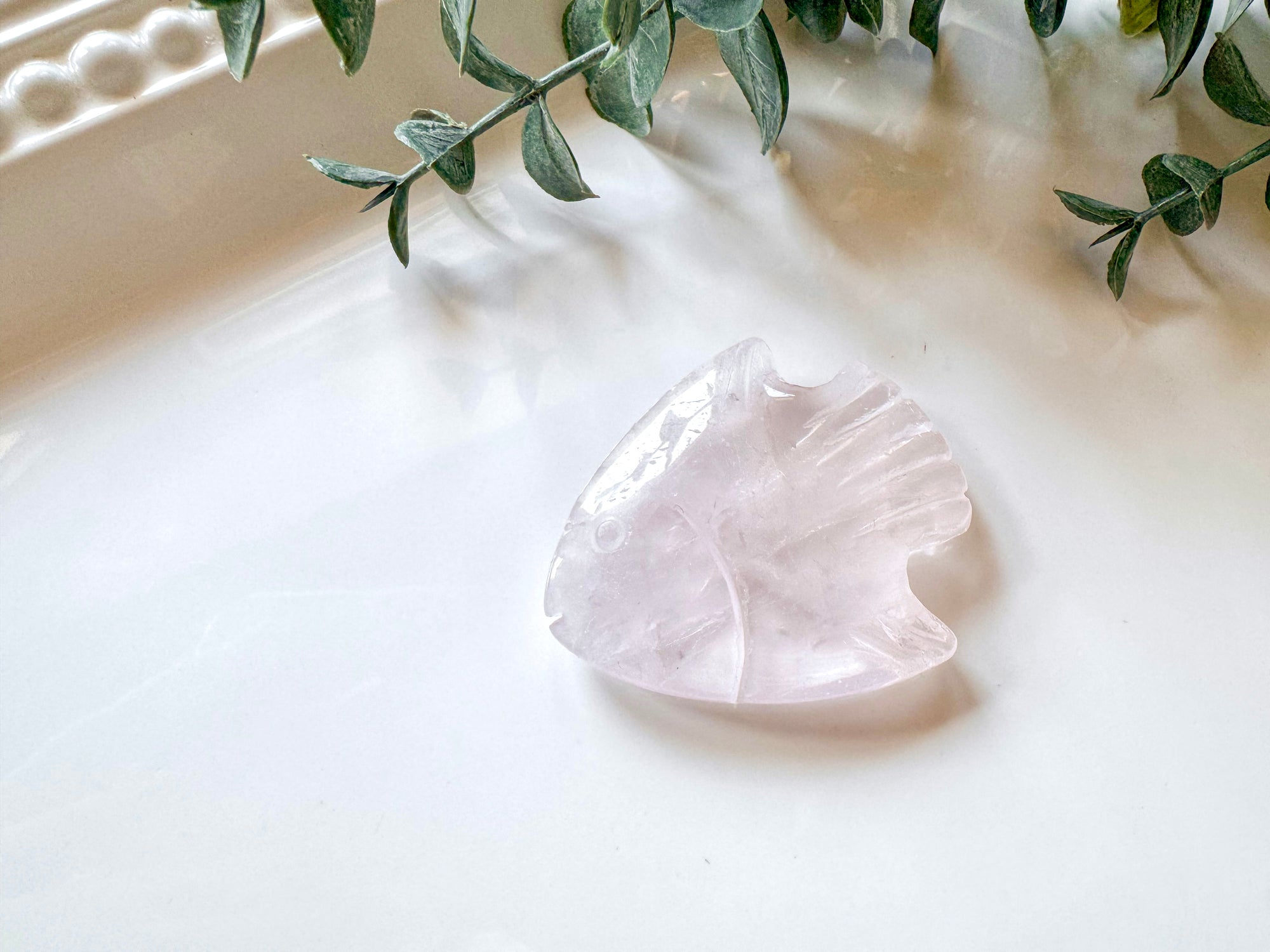 Fish Crystal Carving || 2"