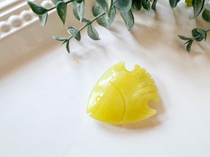 Fish Crystal Carving || 2"