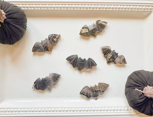 Flame Stone Bat Carving || UV Reactive