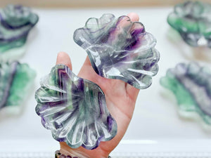 Fluorite Seashell Dish