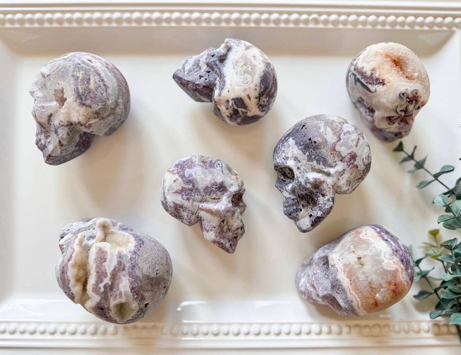 Fluorite Sphalerite Skull